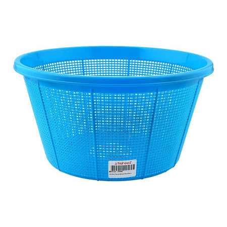 Lion Star Round Basket, BPA Free, Blue, BW-4 (11.4D X 6.1H Inches) - Image 2