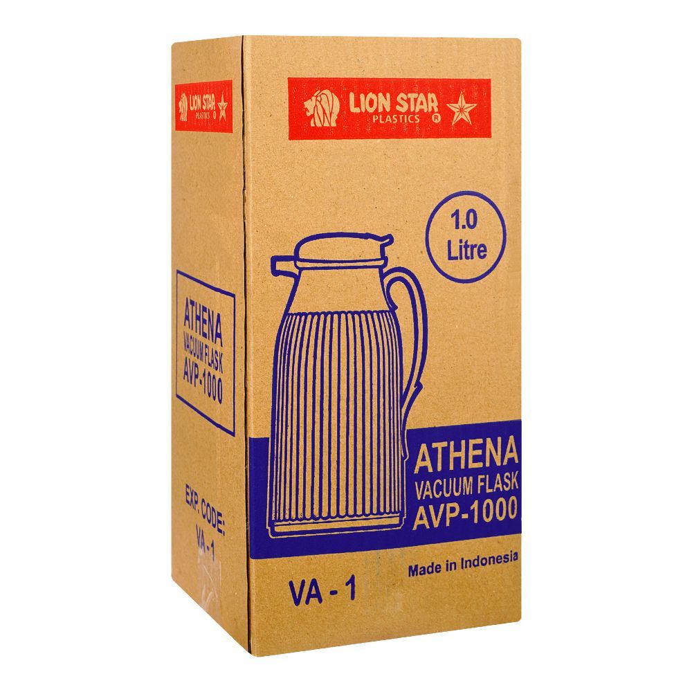 Lion Star Athena Vacuum Flask, 1 Liter, Pink, VA-1 - Image 3