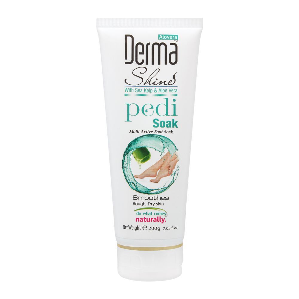 Derma Shine Sea Kelp & Aloe Vera Pedi Foot Soak, 200g - Main Image