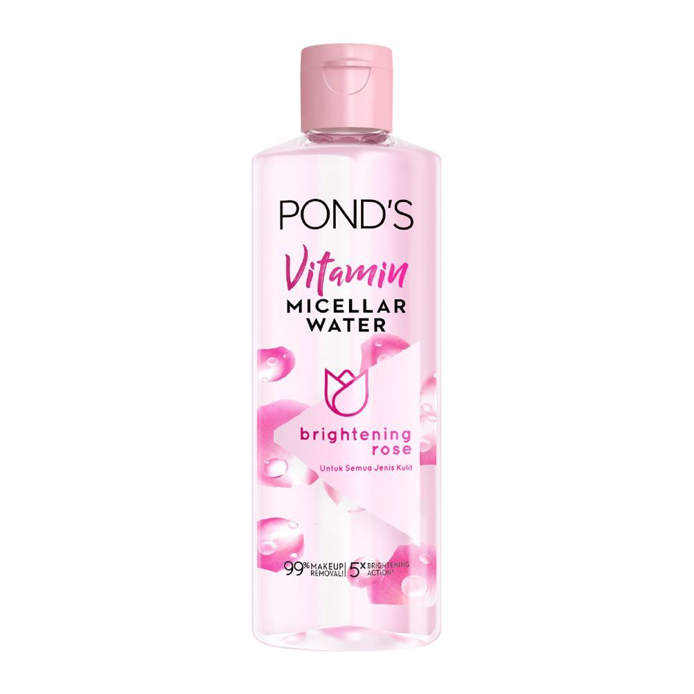 Pond's Vitamin Brightening Rose Micellar Water, 100ml - Main Image