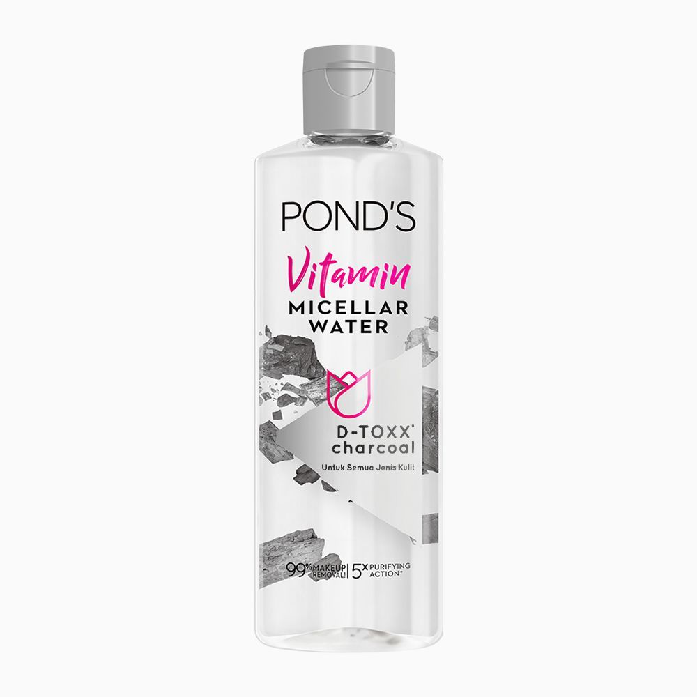 Pond's Vitamin D-Toxx Charcoal Micellar Water, 100ml - Main Image