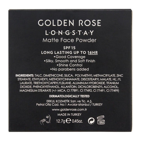 Golden Rose Longstay Matte Face Powder, 02 - Image 5