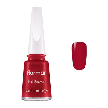 Flormar Nail Enamel, 321 Red Flag, 11ml - Main Image