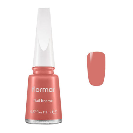 Flormar Nail Enamel, 011 Tender Salmon, 11ml - Main Image