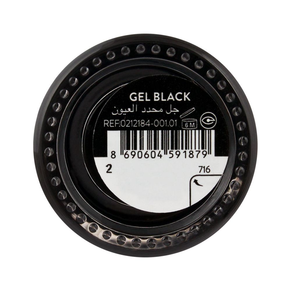 Flormar Gel Eye Liner Gel, Black - Image 3