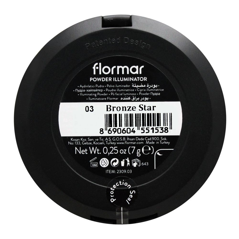 Flormar Powder Illuminator, 03 Bronze Star - Image 3