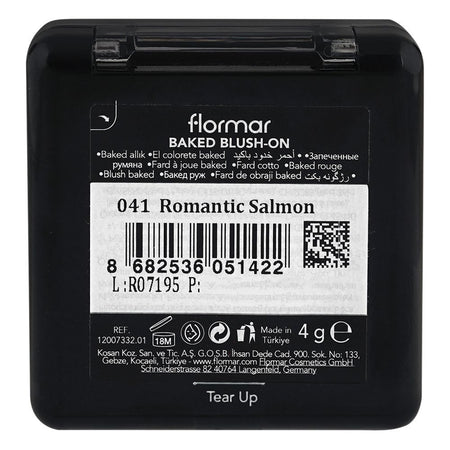 Flormar Baked Blush-On, 041 Romantic Salmon - Image 3