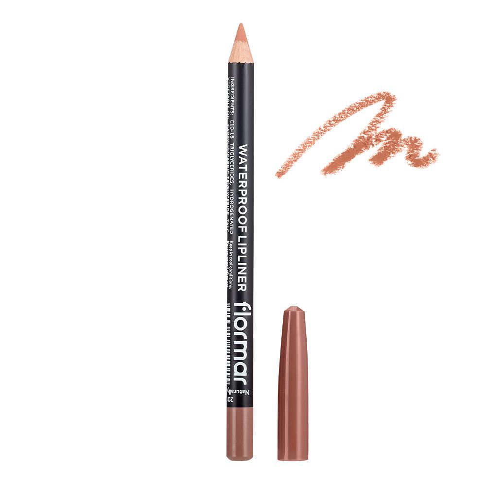 Flormar Waterproof Lip Liner, 201 - Main Image