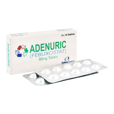 S.J. & G. Adenuric Tablet, 80mg, 20-Pack - Main Image