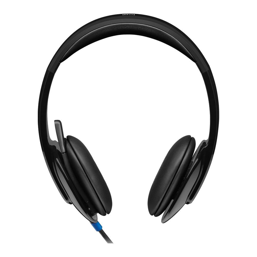 Logitech USB Computer Headset, Black, H540 - Main Image