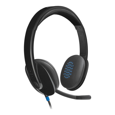 Logitech USB Computer Headset, Black, H540 - Image 2