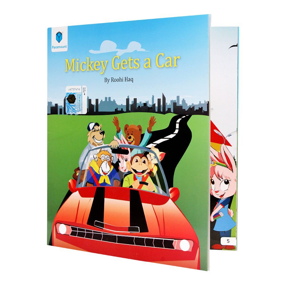 The Paramount Value Box Level-1: Micky Gets A Car Book - Main Image