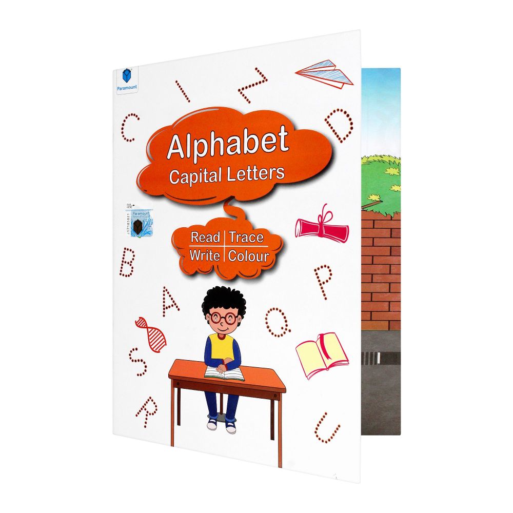 Paramount Alphabet Capital Letters Book - Main Image