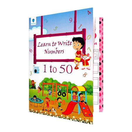 Learn To Write Numbers 1 To 50 Book - Main Image