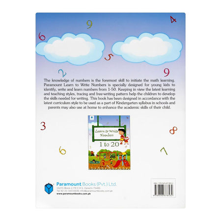 Learn To Write Numbers 1 To 50 Book - Image 2