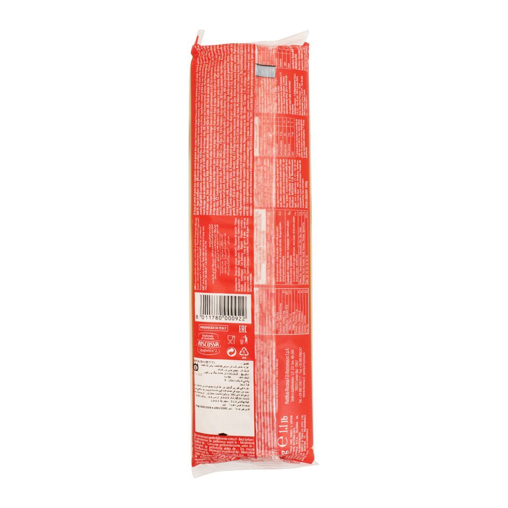 Riscossa Spaghetti, No. 2, 500g - Image 2