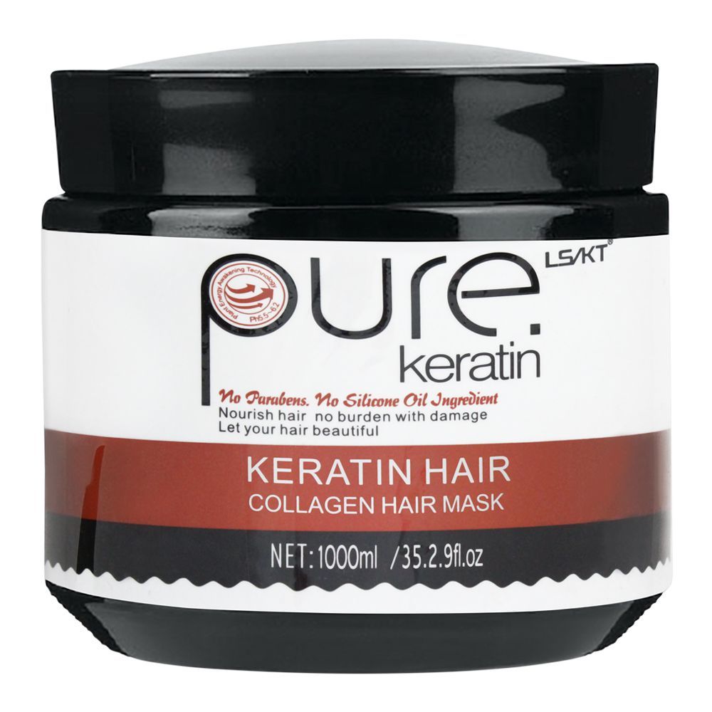 LS/LK Pure Keratin Hair Collagen Hair Mask, 1000ml - Main Image