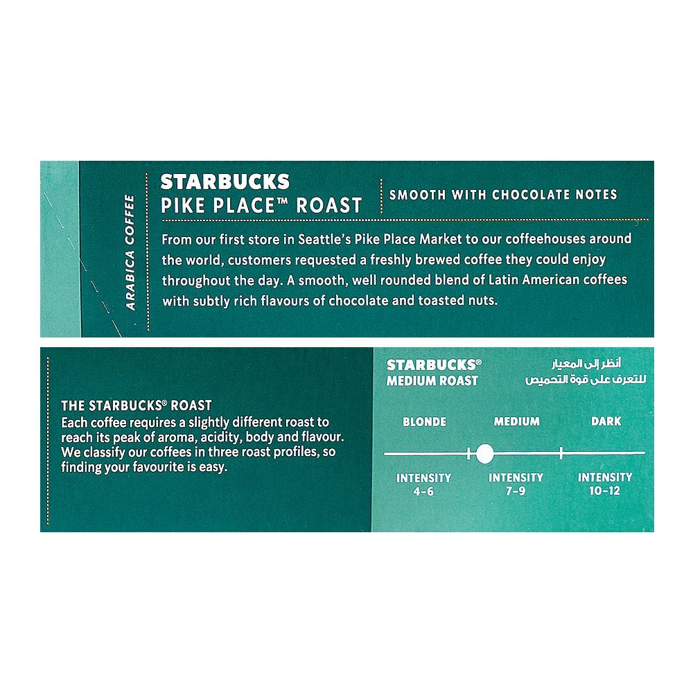 Starbucks Pike Place Roast Coffee Pods, 53g - Image 3