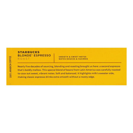 Starbucks Blonde Espresso Roast, Nespresso Coffee Pods, 53g, 10-Pack - Image 7