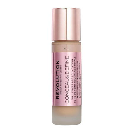 Makeup Revolution Conceal & Define Full Coverage Foundation, F7 - Image 2