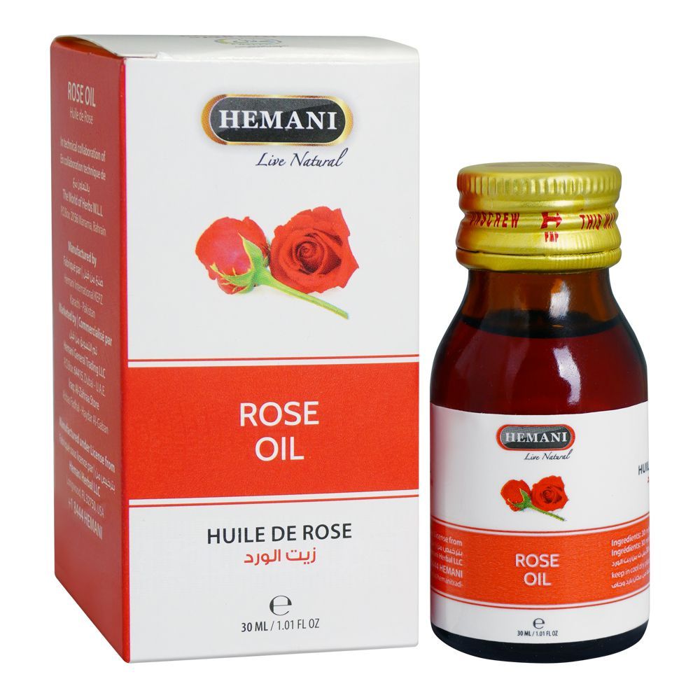 Hemani Rose Oil, 30ml - Main Image