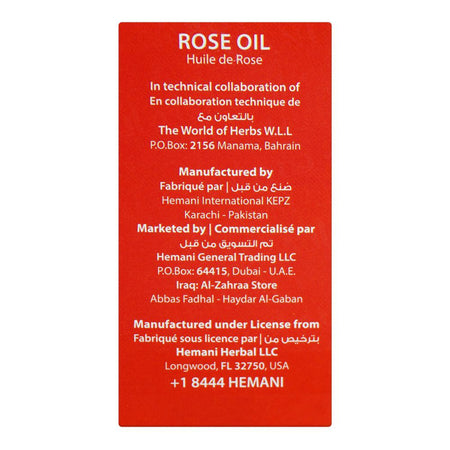 Hemani Rose Oil, 30ml - Image 3