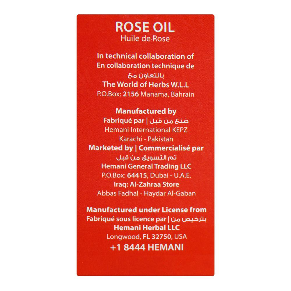 Hemani Rose Oil, 30ml - Image 3