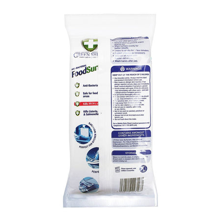 Green Shield Anti-Bacterial Food Surface Wipes, 70-Pack - Image 2