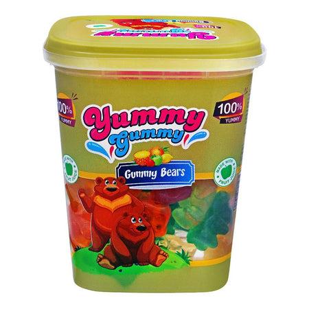 Yummy Gummy Bears, Gummy Candy, Tub, 175g - Main Image