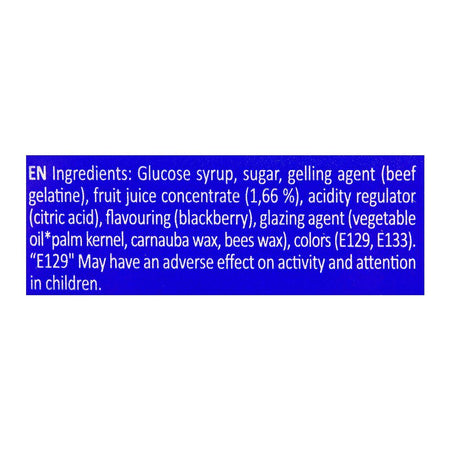 Yummy Gummy Blackberry, Gummy Candy, Tub, 175g - Image 4