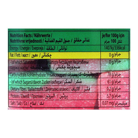 Yummy Gummy Watermelon, Gummy Candy, Tub, 175g - Image 3