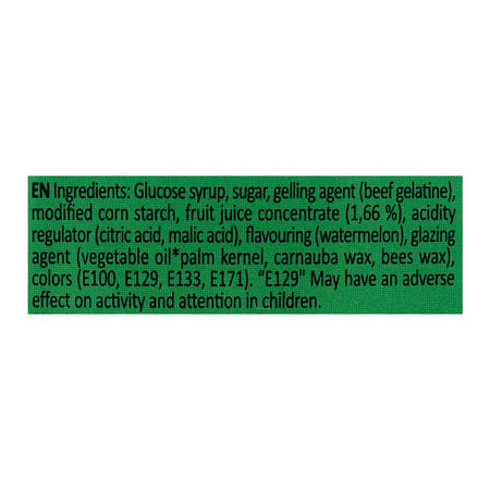 Yummy Gummy Watermelon, Gummy Candy, Tub, 175g - Image 4