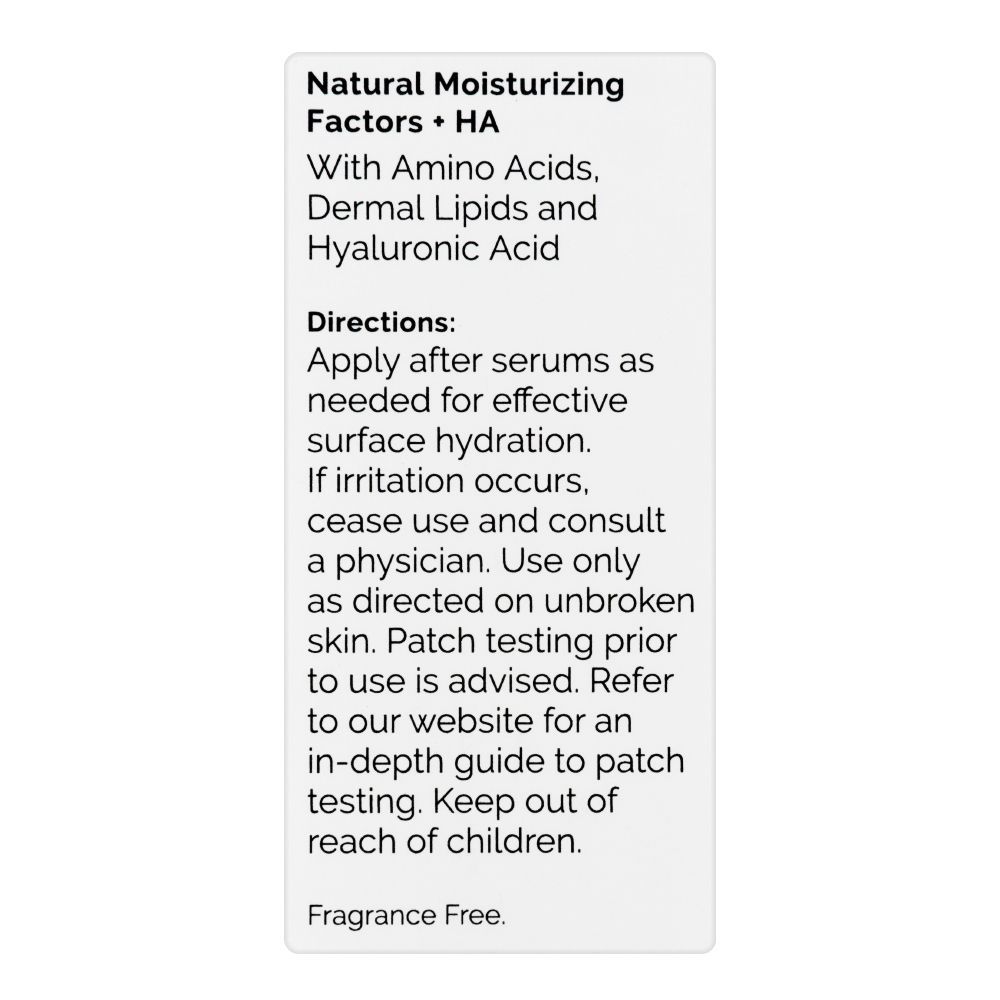 T.O. Natural Moisturizing Factors + HA, 30ml - Image 4