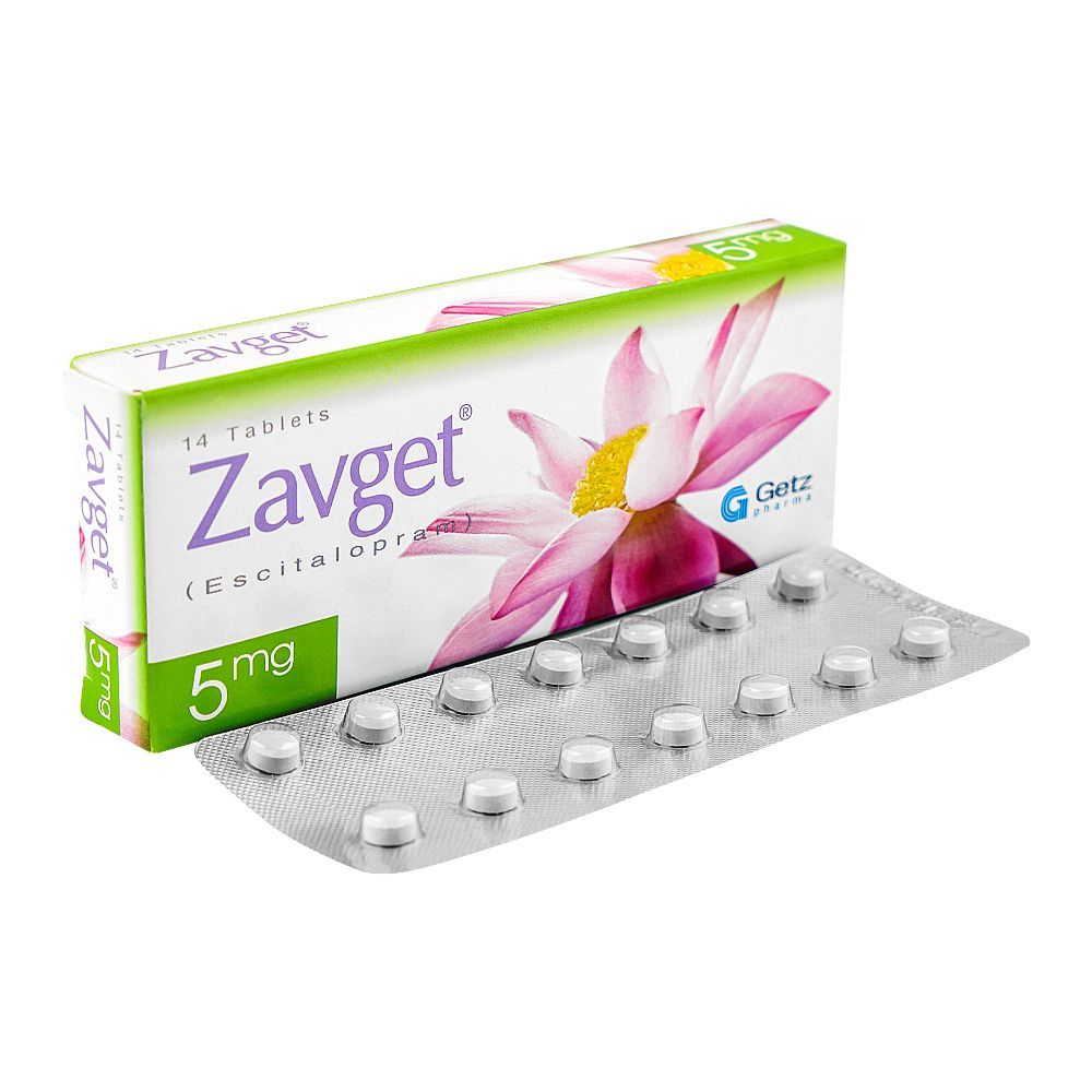 Getz Pharma Zavget Tablet, 5mg, 14-Pack - Main Image