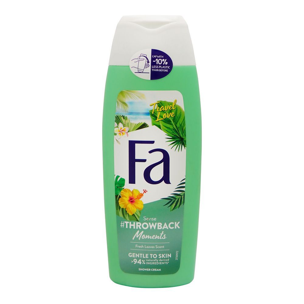 Fa Travel Love Fresh Leaves Scent Shower Cream, 250ml - Main Image