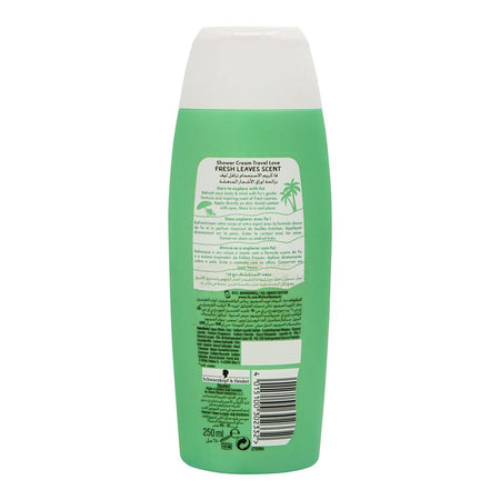 Fa Travel Love Fresh Leaves Scent Shower Cream, 250ml - Image 2