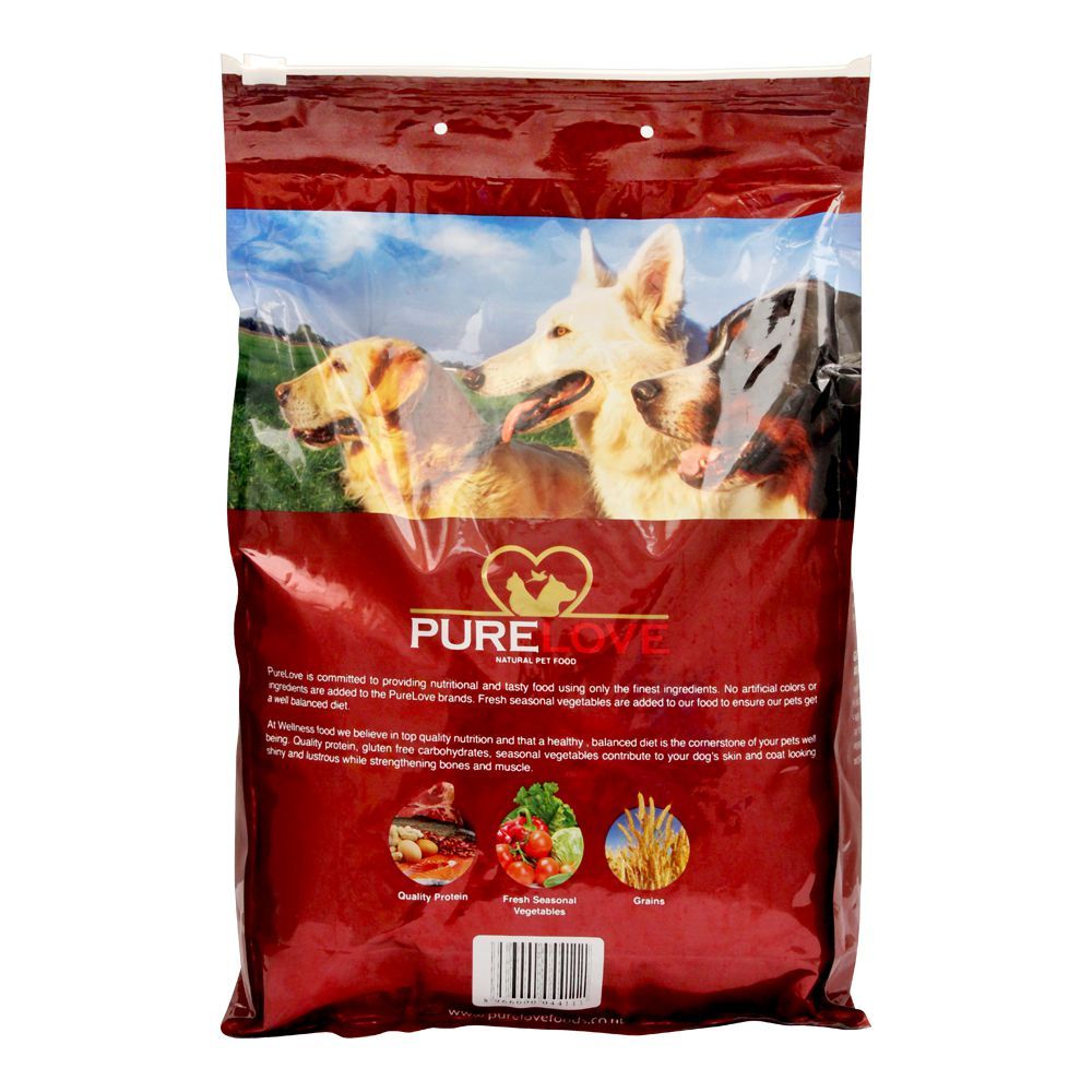 Pure Love Premium Dog Food, Roast Chicken, 3 KG - Image 2
