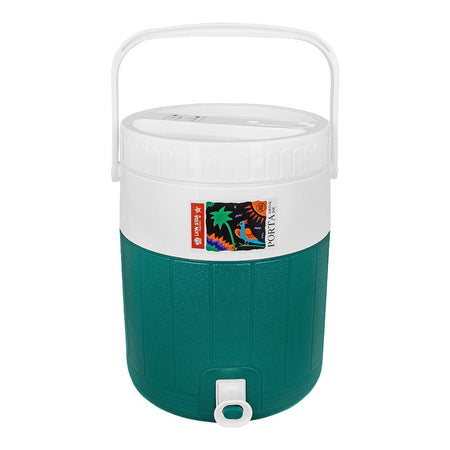Lion Star Porta Drink Jar, Water Cooler, 8 liter Capacity, Green, D-28 - Main Image