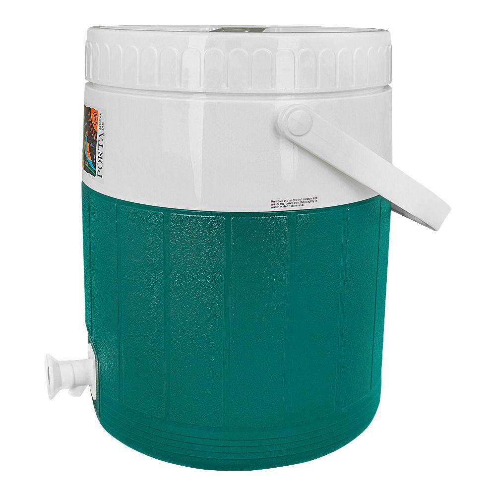 Lion Star Porta Drink Jar, Water Cooler, 8 liter Capacity, Green, D-28 - Image 2