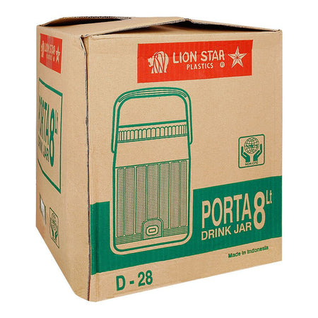 Lion Star Porta Drink Jar, Water Cooler, 8 liter Capacity, Green, D-28 - Image 5
