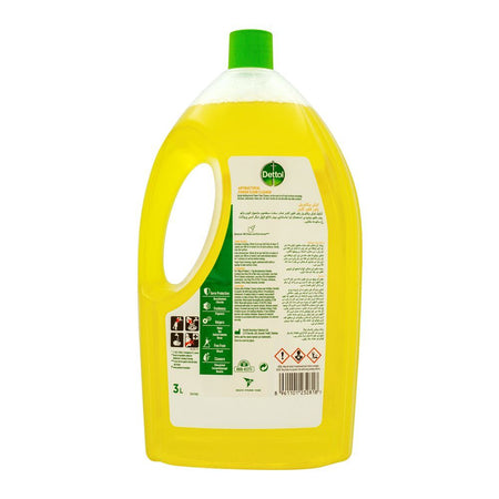 Dettol Antibacterial Power Floor Cleaner, Citrus, 3 Liters - Image 2