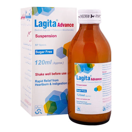 Sami Pharmaceuticals Lagita Advance Sugar Free, 120ml - Main Image