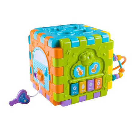 Huanger Activity Cube With Light & Music, 10 Pieces, 18m+, HE0527 - Main Image