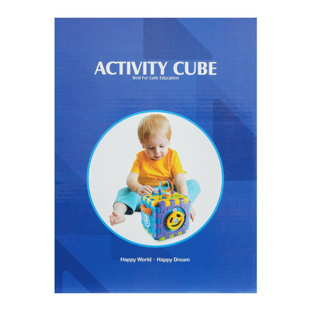 Huanger Activity Cube With Light & Music, 10 Pieces, 18m+, HE0527 - Image 4