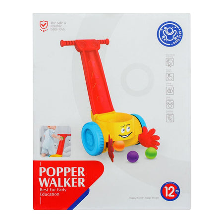 Huanger Popper Walker With Music, 12m+, HE0818 - Image 3