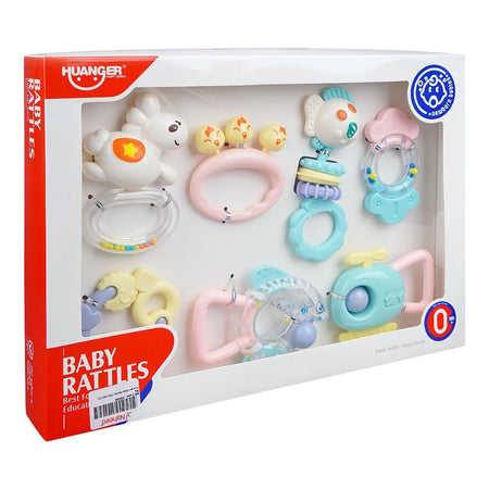 Huanger Baby Rattles, 7 Pieces, 0m+, HE0123 - Main Image