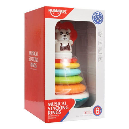 Huanger Musical Stacking Rings, 6m+, HE0294 - Main Image
