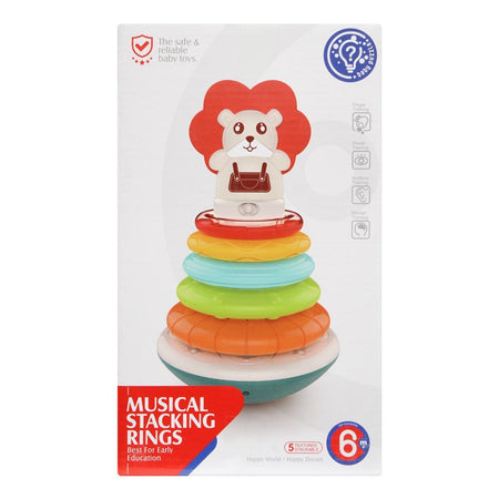 Huanger Musical Stacking Rings, 6m+, HE0294 - Image 2