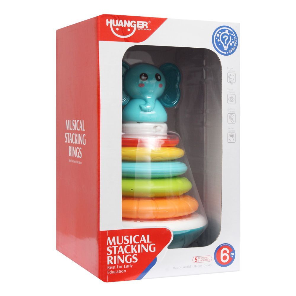 Huanger Musical Stacking Rings, 6m+, HE0295 - Main Image