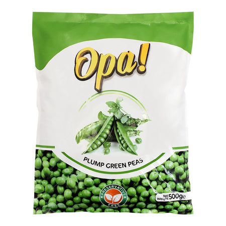 Opa! Frozen Plum Green Peas, 500g - Main Image